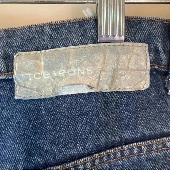 Iceberg Ice Jeans Wide Leg Size 36 Y2K unisex Y2K Made in Italy - Picture 9 of 13